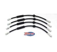 KIT 4 TUBI FRENI ANTERIORE PER LANCIA BETA HPE COUPE SPIDER DOPPIO CIRCUITO