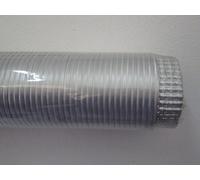 KIT 4 TUBI - TUBO FLESSIBILE ALLUMINIO ESTENSIBILE PER CANALIZZAZIONE ARIA