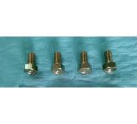 Kit 4 Viti Bulloni Ruota Fissaggio Cerchi In Ferro per Fiat 500 F L