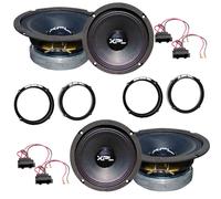Kit 4 Woofer Casse Altoparlanti XPL 165mm 6.5" per VW Polo Vari Modelli