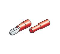 LD5C Kit 40 Terminali-Capicorda Rotondi - Rosso