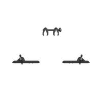 KIT 4a bici Thule WANDERWAY BLACK Volkswagen T6 BLACK