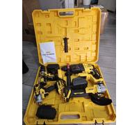 Kit 4in1: Trapano, Avvitatore, Smerigliatrice, Tassellatore | 2x4Ah