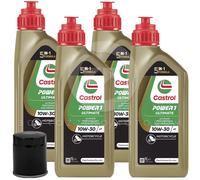 KIT 4L CASTROL ULTIMATE 10w30 + FILTRO DUCATI SuperSport FE 900 1998-1998