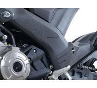 kit 4pz.adesivi antiscivolo paratacco nero Kawasaki Z125 PRO 2016-2018 R&G