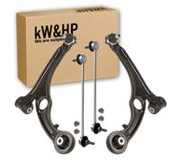 KIT 4PZ AVANTRENO BRACCI BRACCETTI OSCILLANTI + BIELLETTE ANTERIORI FIAT STILO