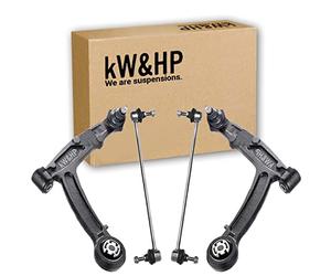 KIT 4PZ COPPIA BRACCI BRACCETTI RINFORZATI E BIELLETTE ASSALE ANTERIORE COMPATIBILE CON PANDA 169 (KW0112216)