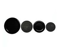 KIT 4PZ PIATTELLI CAPPELLOTTI BRUCIATORI PIANO COTTURA REX ELECTROLUX AEG