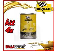 KIT 4X LITRO OLIO BARDAHL XTR C60 RACING 39.67 5W50 1LT - 4x 203062312A