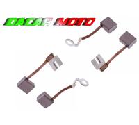 KIT 4X SPAZZOLE MOTORINO AVVIAMENTO Yamaha 400 X-Max 2013 2014 2015 2016 2017