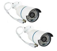 KIT 4X TELECAMERA AHD 3.6 MM 5 MPX 48 LED CCD IR PAL VIDEOSORVEGLIANZA