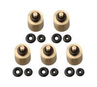 Kit 5 Adattatori Butano per Ricarica Bombole | Filettatura standard 7/16, compatibile stufe esterne, camping trekking picnic, per facile installazione