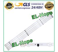 KIT 5 BARRE STRIP 9 LED PER TV 32" SAMSUNG UE32EH4000 / UE32F4000 / UE32F4500