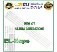 KIT 5 BARRE STRIP LED PER TV PHILIPS LB45A/LB47C DZ XS400A79 LB46B/B48D