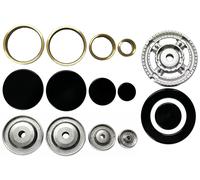 Kit 5 Bruciatori + Anelli Piattelli Spartifiamma LOFRA 4 Fuochi + Tripla Corona