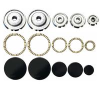 Kit 5 Bruciatori con Anelli e Piattelli Spartifiamma ARISTON Made in Italy