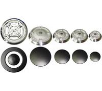 Kit 5 Bruciatori Piattelli Spartifiamma NARDI 4 Fuochi + Tripla Corona SABAF