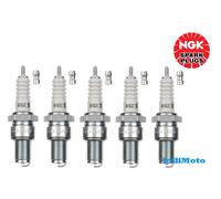 KIT 5 CANDELE NGK BR8ES PASSO LUNGO MOTO GUZZI NEVADA 350-750