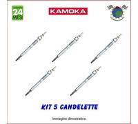 Kit 5 candelette Kamoka per VOLVO S60 suf