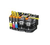 KIT 5 CARTUCCE COMPATIBILE LC229XLBK LC225XLC LC225XLM LC225XLY X Brother MFC-J
