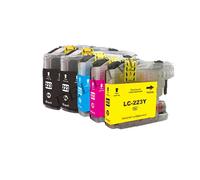 KIT 5 CARTUCCE COMPATIBILE PER BROTHER LC223 MFC J5620DW J880DW J480DW J680DW BL