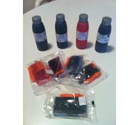KIT 5 CARTUCCE COMPATIBILI RICARICABILI PER HP Photosmart Premium C410B, C410C