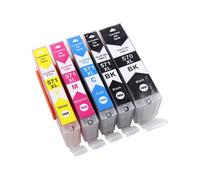 KIT 5 CARTUCCE COMPATIBILI XL PER CANON PIXMA MG 5750 5751 5752 5753 6850 6851