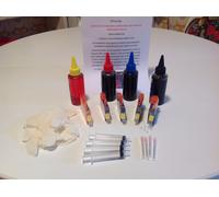 KIT 5 CARTUCCE RICARICABILI COMPATIBILI 364 CON CHIP PER HP PHOTOSMART C5380