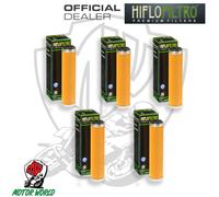 KIT 5 FILTRI FILTRO OLIO HIFLO HF631 BETA 430 RR Enduro 4T RC 2015 - 2019