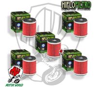 KIT 5 FILTRI OLIO ORIGINALE HIFLO HF141 Yamaha X-Max 300 ABS 2020