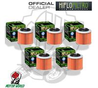 KIT 5 FILTRI OLIO ORIGINALE HIFLO HF151 BMW F 650 GS Dakar 2005 - 2007