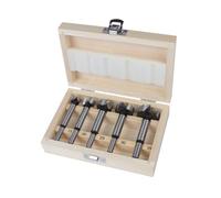 KIT 5 FRESE FRESA LEGNO GAMBO 8 10 MM CERNIERE MISURE 15 20 25 30 35MM
