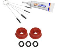 KIT 5 GUARNIZIONI MANUTENZIONE VALVOLA DI DRAINAGGIO UNITÀ DI PERCOLAZIONE MACCHINA DA CAFFÈ COMPATIBILE CON JURA IMPRESSA AEG KRUPS SIEMENS MELITTA ETC…