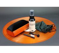 KIT 5 in 1 pulizia dischi LP 45 VINILE con LIQUIDO + SPAZZOLA e PULISCI PUNTINE