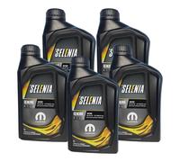 Kit 5 Litri Olio Motore SELENIA 0W20 C5 ECO2 Auto Ibride FIAT 955535-DM1 Hybrid