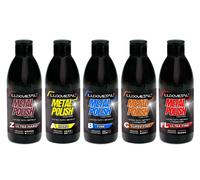 Kit 5 Metal Polish Lucidante 250 gr FL-A-B-C-Z Pasta Abrasiva lucidatura metalli