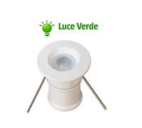 Kit 5 mini faretto incasso cielo stellato 1W punto luce per esterno IP65