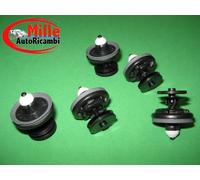 KIT 5 MOLLETTE MOLLA PER AUDI A8 DAL 2008 FISSAGGIO PANNELLI PORTE LATERALI