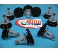 KIT 5 MOLLETTE MOLLA PER RENAULT SUPER 5 CLIP FISSAGGIO PANNELLI PORTE LATERALI