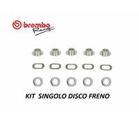 KIT 5 NOTTOLINI BREMBO 105577612 PER DISCO 68B407D7 / 68B407D6