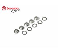 KIT 5 NOTTOLINI BREMBO 105577615 PER DISCO SERIE ORO PER BMW