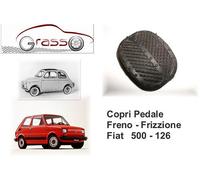 Kit 5 Pezzi Gommina Pedale Freno Frizione Fiat 500 126 Gomma Copripedale pedali