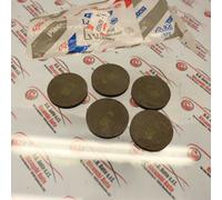 KIT 5 PIATTELLI PUNTERIA SP 4.05 FIAT-LANCIA-ALFA COD. 4152459 NUOVI ORIGINALI