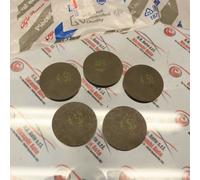 KIT 5 PIATTELLI PUNTERIA SP 4.50 FIAT-LANCIA-ALFA COD. 4152468 NUOVI ORIGINALI