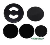 KIT 5 PIATTELLI SMALTATI LUCIDI PIANO COTTURA 5 FUOCHI ARISTON HOTPOINT INDESIT