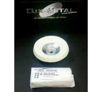 Kit 5 pre- lucidatura disco feltro 115 smerigliatrice angolare acciaio alluminio
