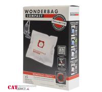 KIT 5 SACCHETTIO ORIGINALI Wonderbag compact ROWENTA COMPACTEO WB305120
