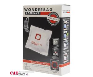 KIT 5 SACCHETTIO ORIGINALI Wonderbag compact ROWENTA COMPACTEO WB305120