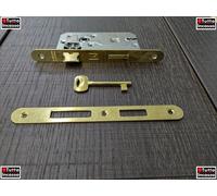 KIT 5 SERRATURE BONAITI PATENT PORTA INTERNA DX/SX INTERAS. 70 ENTRATA 40 ORO