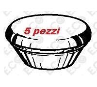 Kit 5 tappi in gomma rivestimenti interni per Fiat Punto/Panda/Lancia Y